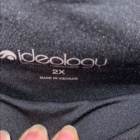 NWT Ideology Floral Flower Printed Leggings Mesh - Picture 7 of 8